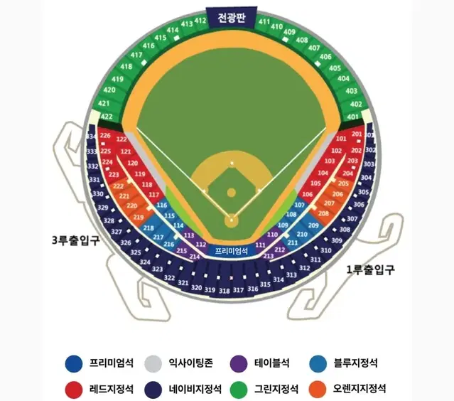 플레이오프 4차전 중앙네이비 통로4연석