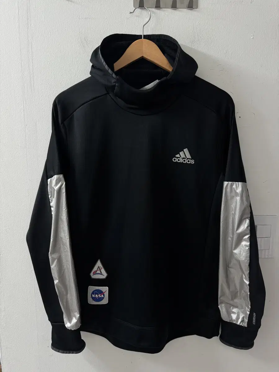 adidas Scotchlogo Aeroready Jersey Brushed Performance Hoodie