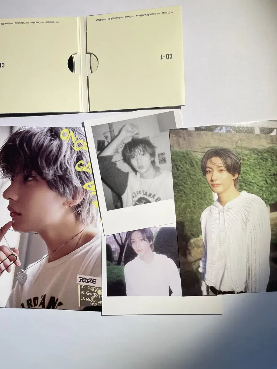 Rize chanyoung Epilogue Film version components (2 films, photocard excluded)