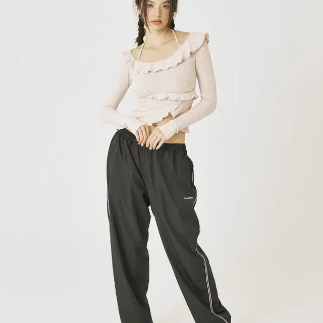 쓰리타임즈 조거팬츠 Tape jogger pants