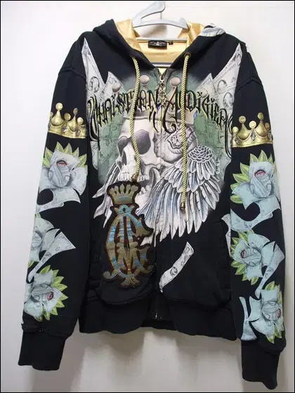 CHRISTIAN AUDIGIER Big pattern embroidery cubic embellishment