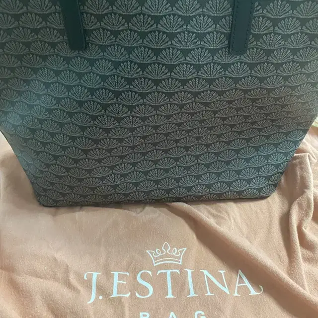 J.ESTINA 블랙 토트백