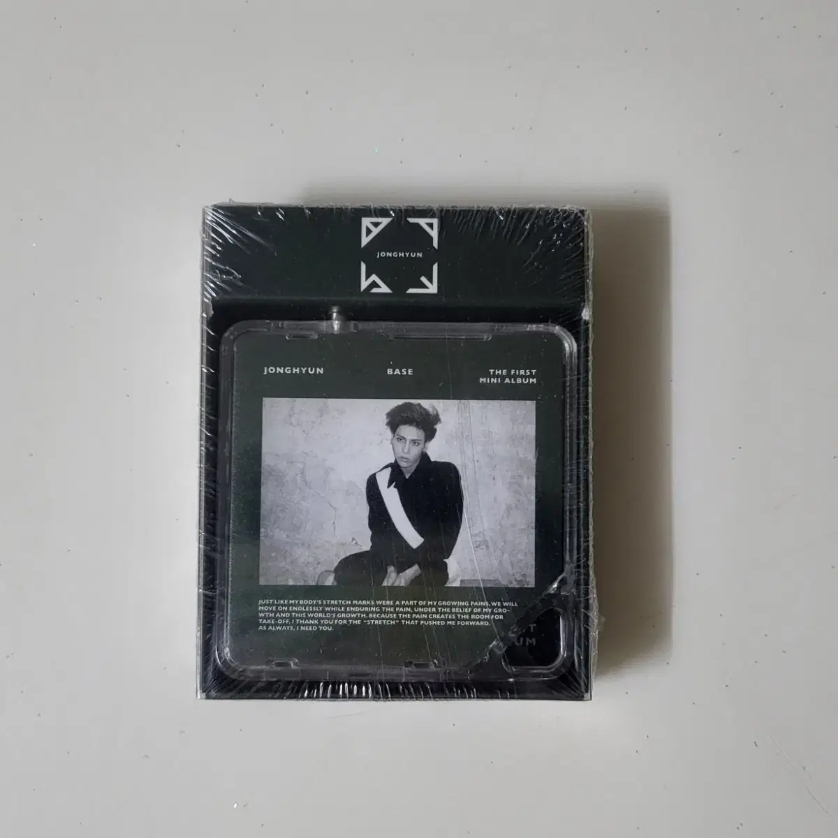 Jonghyun Jonghyun BASE kihno album sealed Taekpo