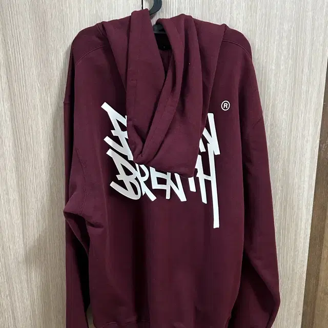 브라운브레스 TAG OG HOODIE - BURGUNDY M