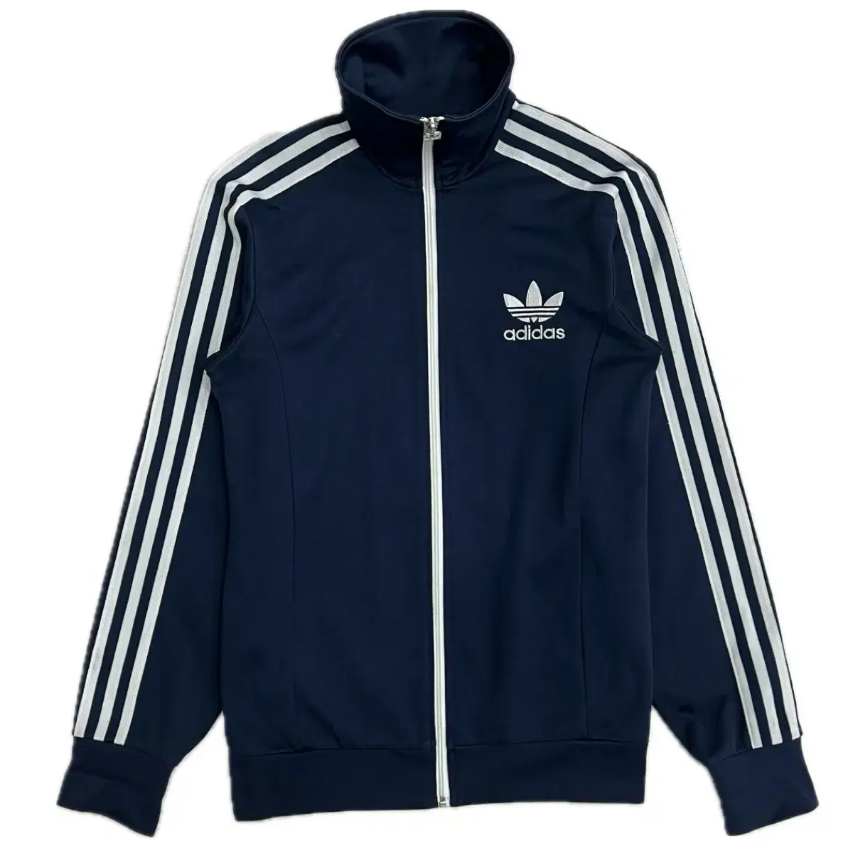 adidas Navy Europa Tracktop Jersey Zip Up Jacket 90 size S