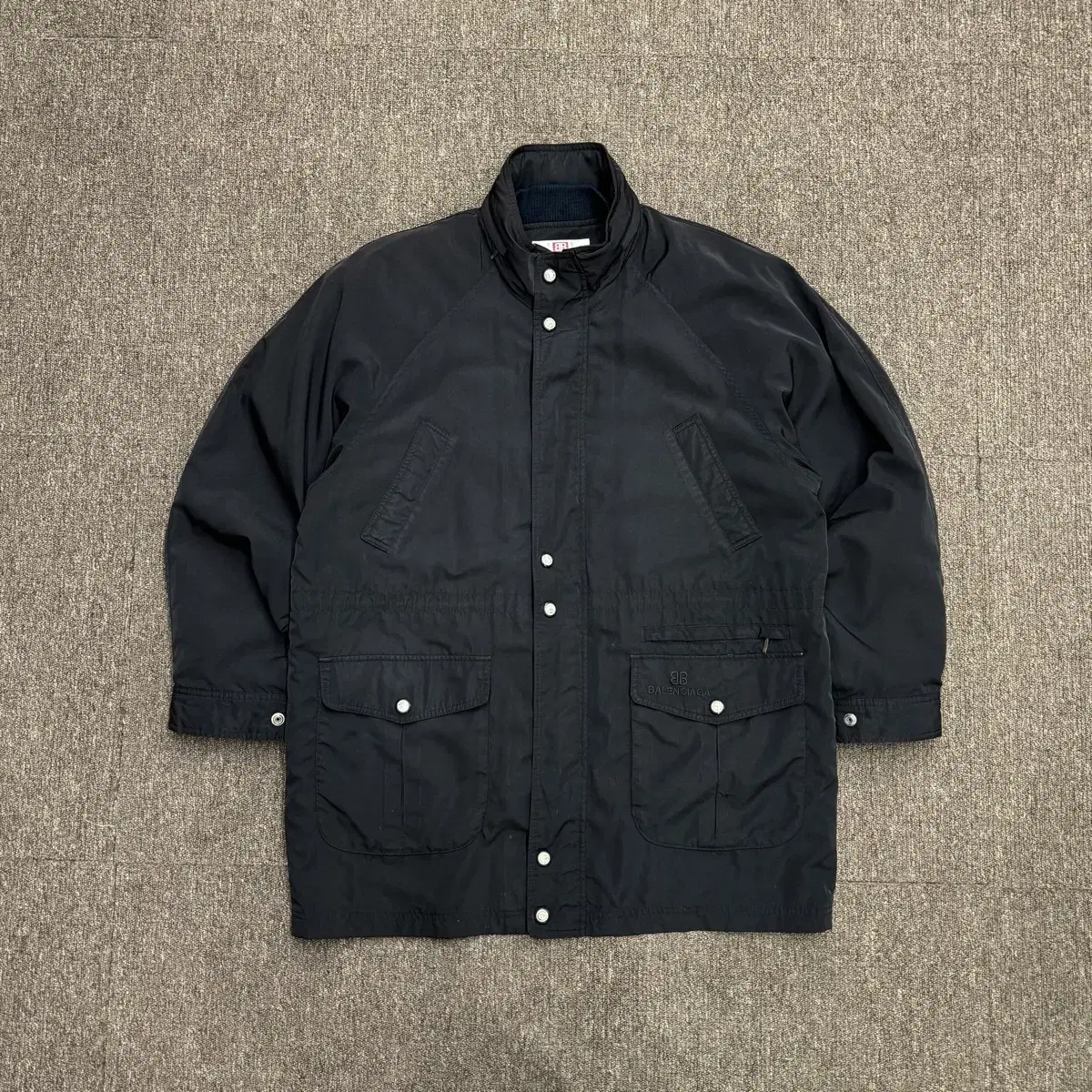 [XL] 90s Balenciaga Black Commuter Jacket