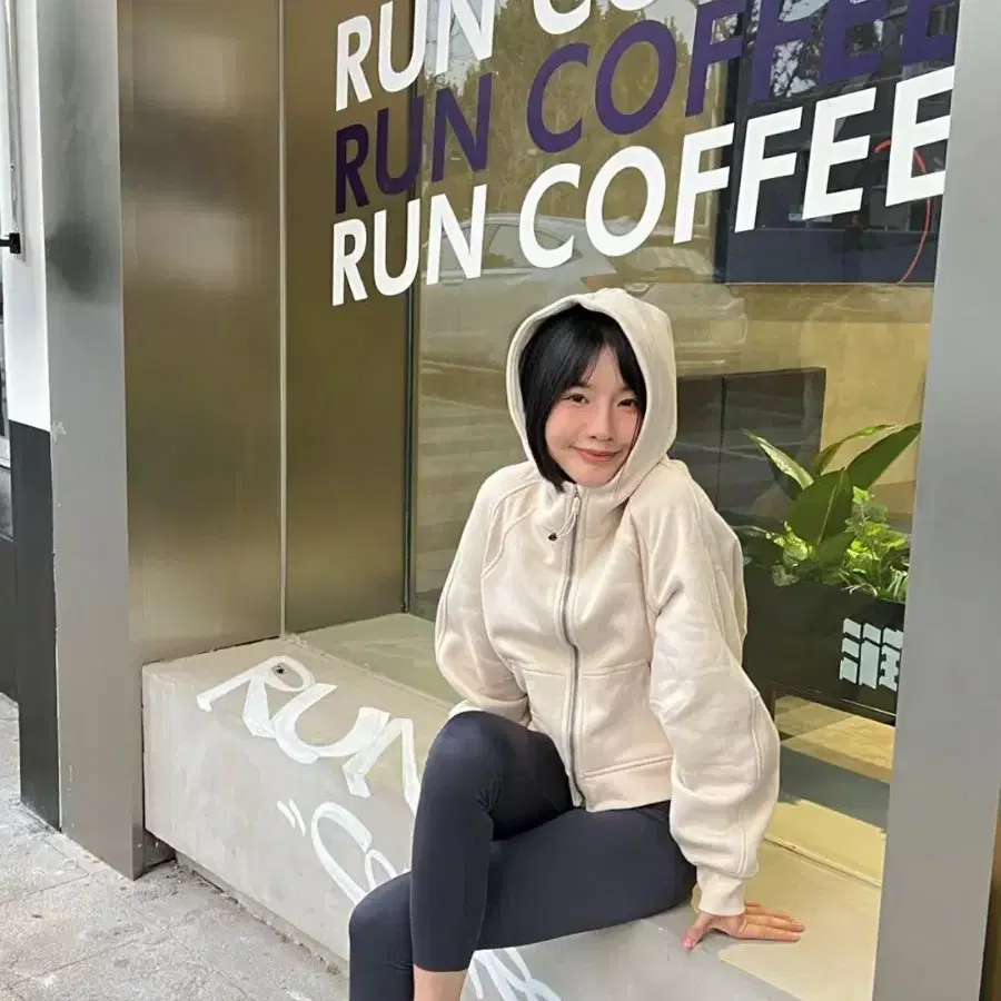 룰루레몬lululemon 여성후드집업