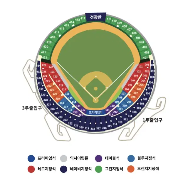 플레이오프 3차전 중앙네이비석 2연석