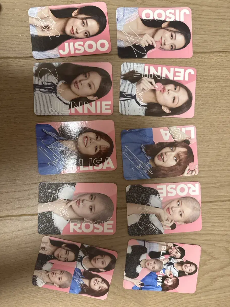 Sells black pink Oreo photo kards limited edition bulk 