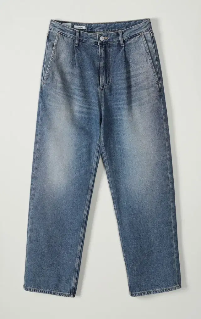 4PK REGULAR PLEATED DENIM PANTS - MID VI