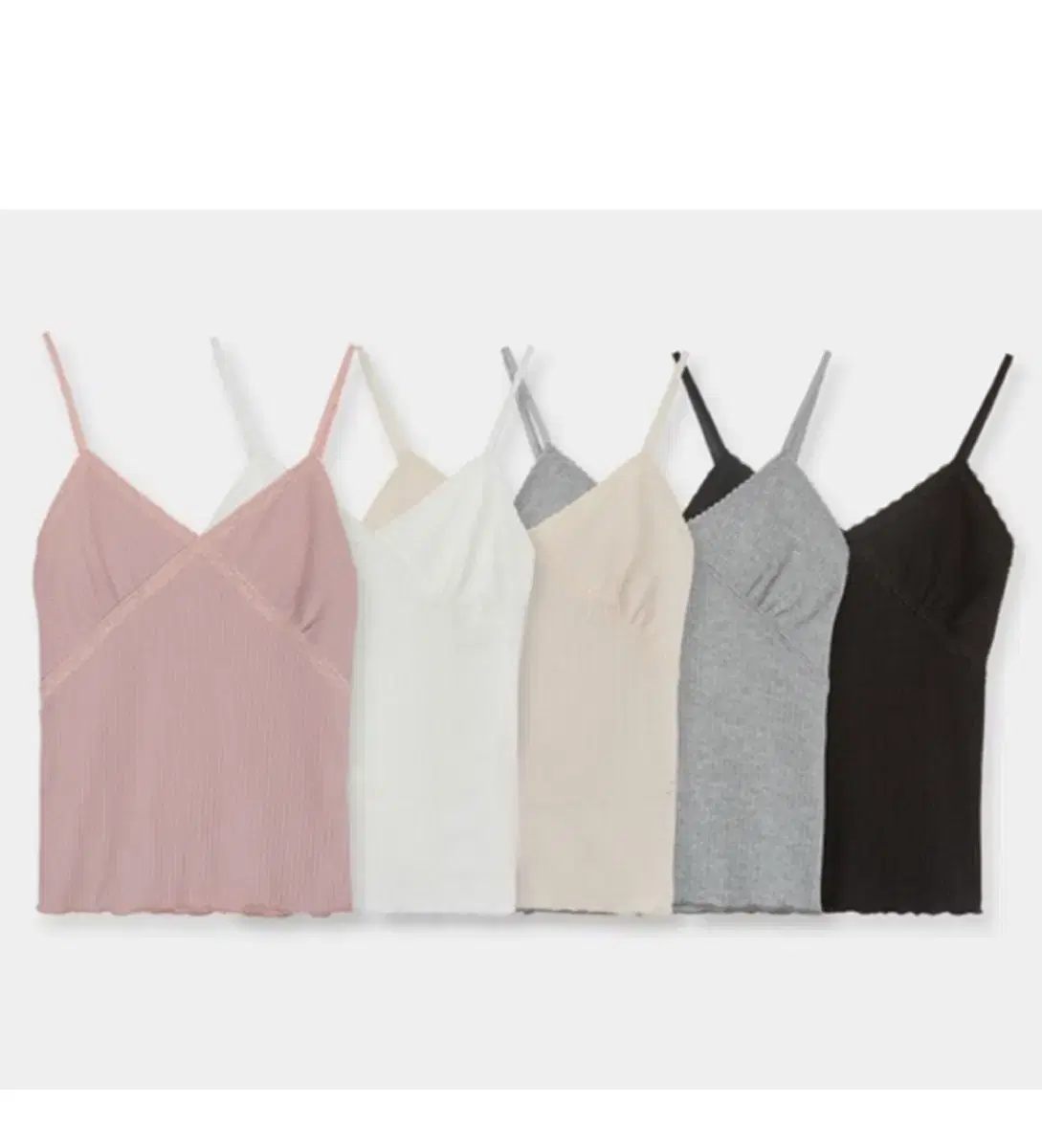 아워캐비넷 like lace sleeveless 블랙