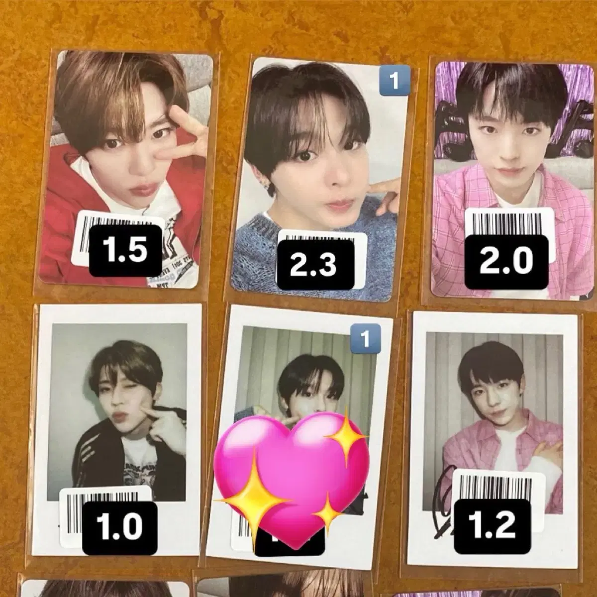 NCT Wish KMS unreleased photocard photocard sion riku Uushi Jae Hee Ryo Sakuya Pansa