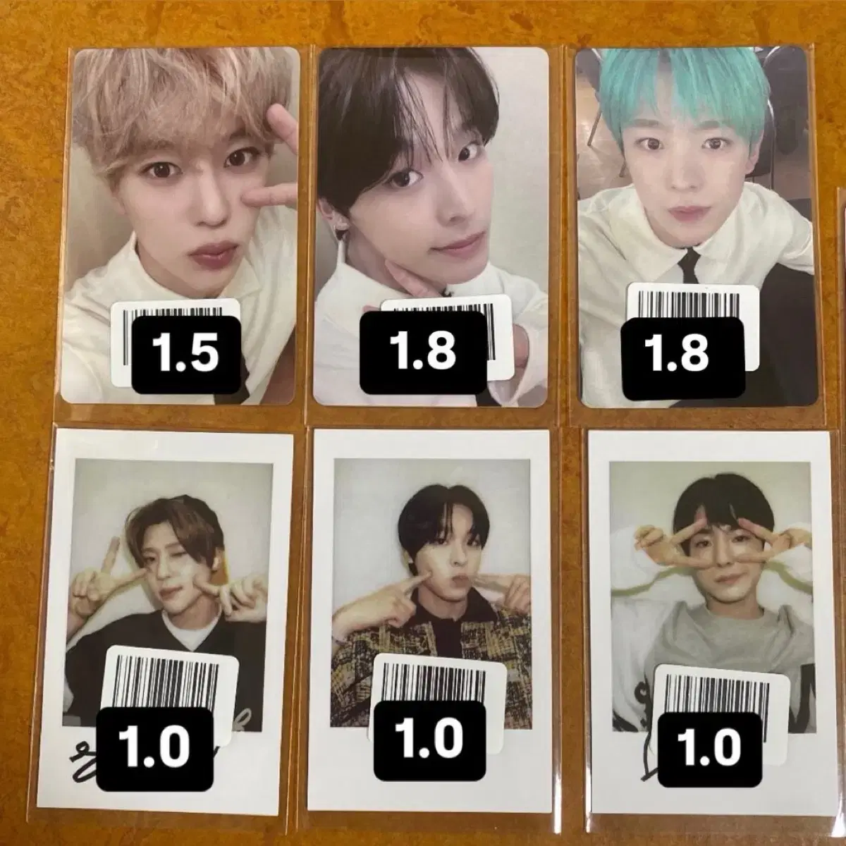 NCT Wish sion riku Uushi Jaehei Ryosakuya KMS Fansa photocard unreleased photocard