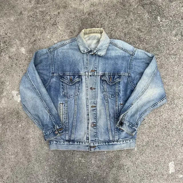 80s Levis 데님 트러커 자켓 (103)