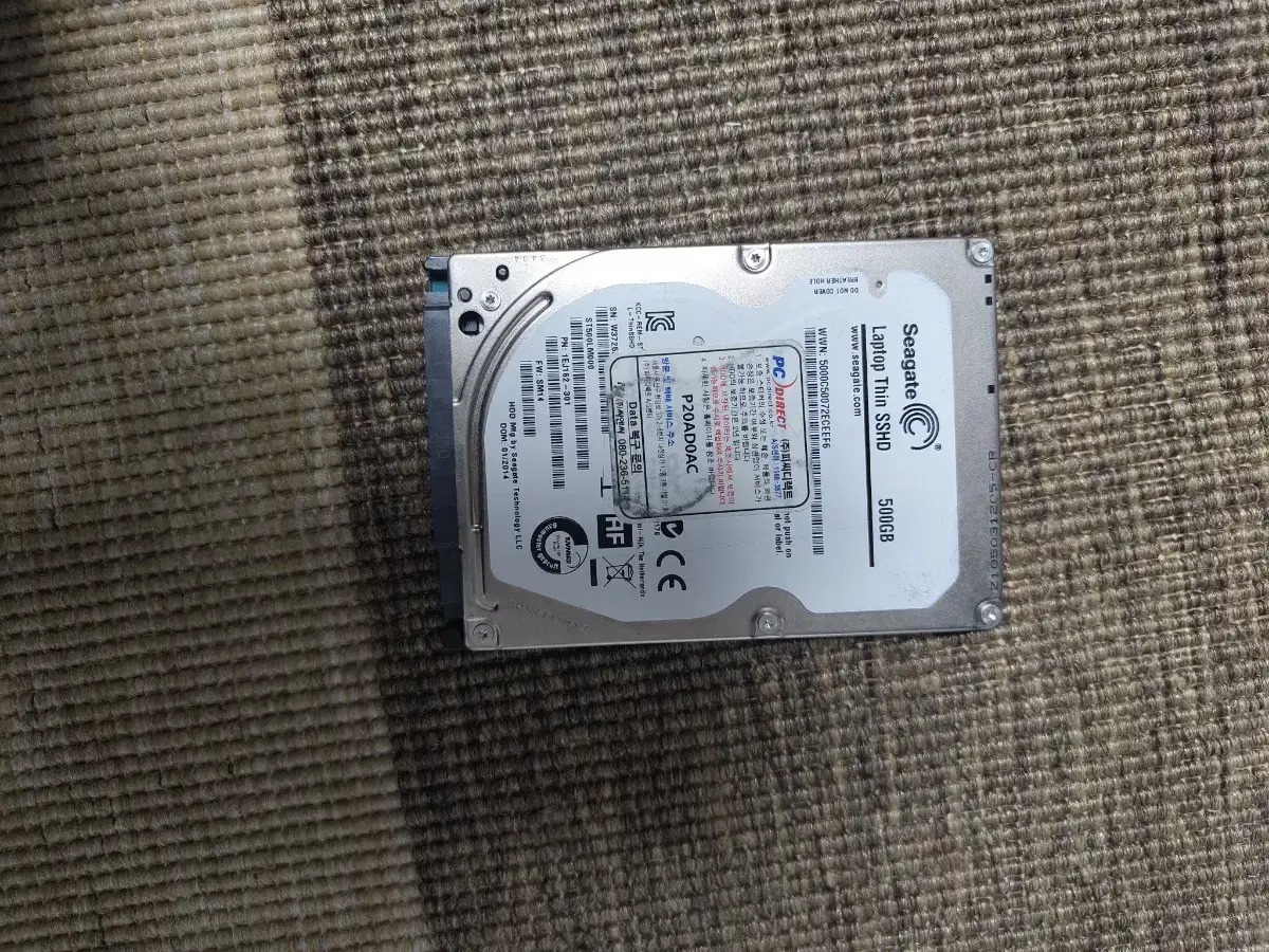 씨게이트 sshd 500gb