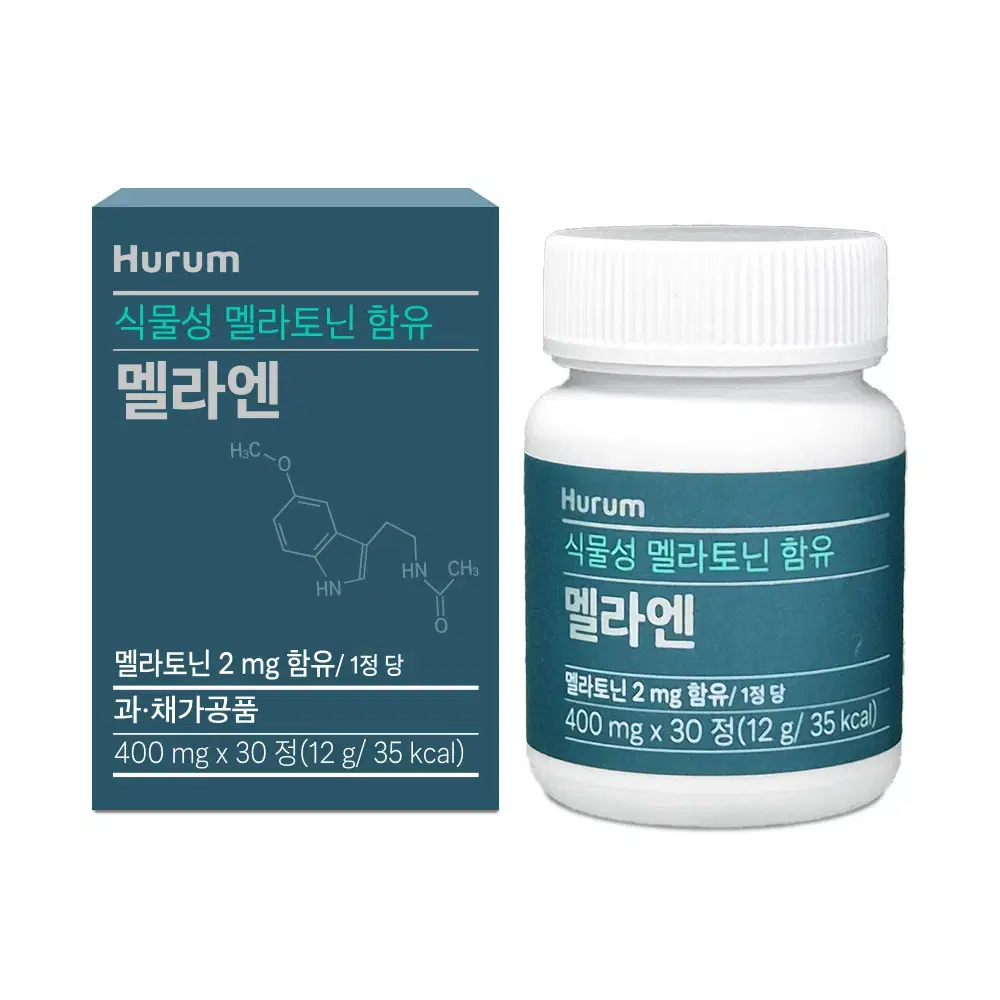 [1+1+1] 식물성 멜라토닌 멜라엔 400mg x 30정