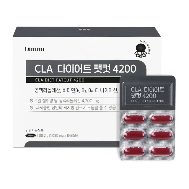 [1+1] 체지방 집중 관리 CLA 다이어트 지방 집중 팻컷 4200