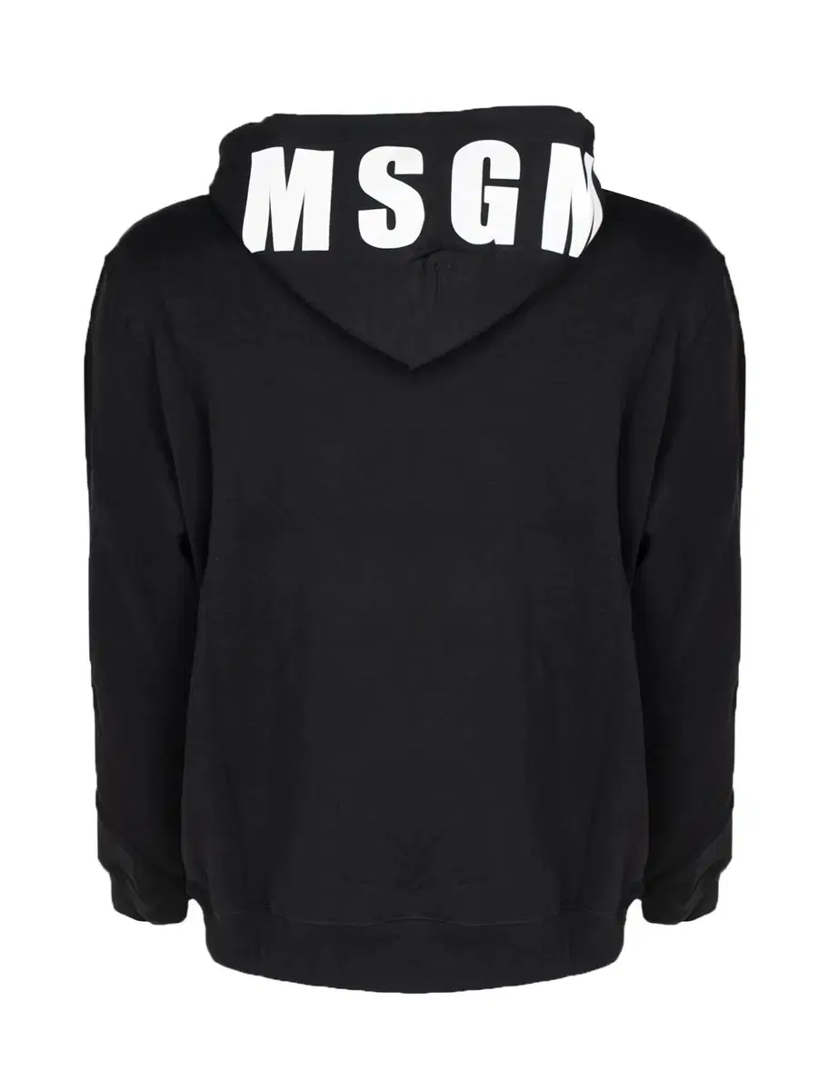 MSGM 후드 모자 로고 블랙