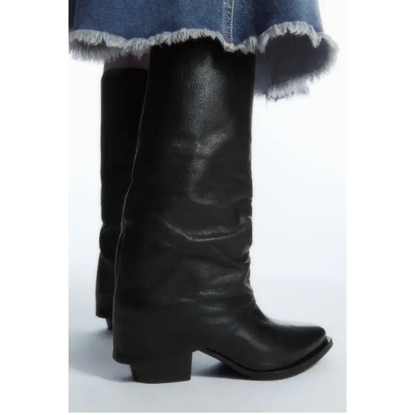 코스 슬라우치 부츠 SLOUCHED LEATHER KNEE BOOTS