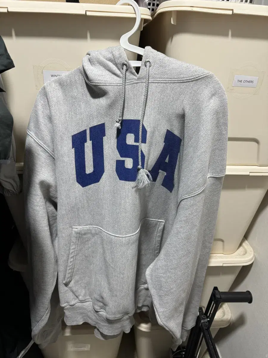 Champion Reverse Weave USA Hoodie XL