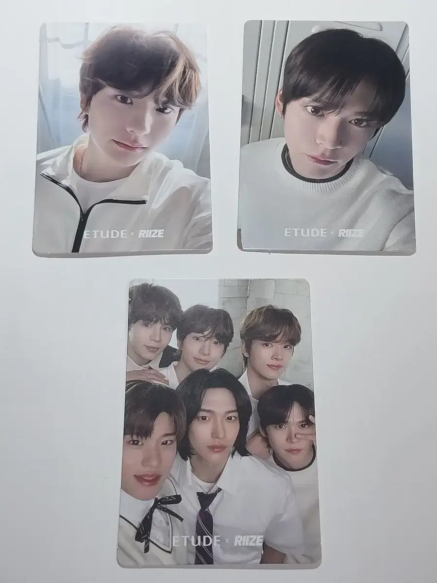 Rize Etude photocard eunseok chanyoung Group sungchan shotaro Wonbin