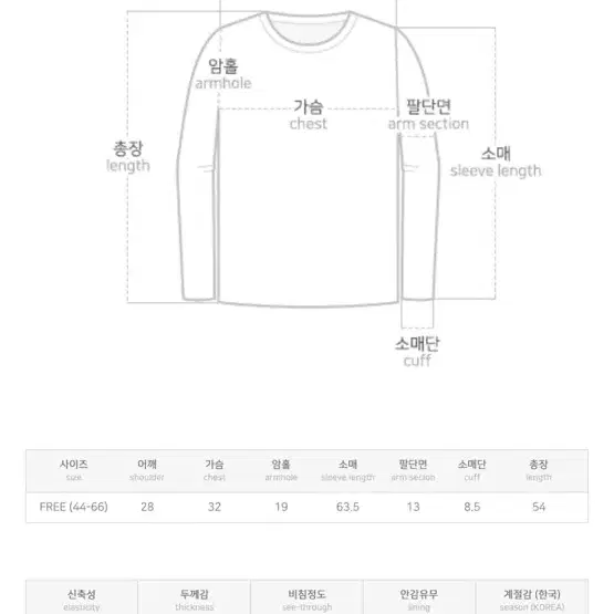 (새옷) 당당걸 스퀘어넥 슬림핏 이너 긴팔 티셔츠