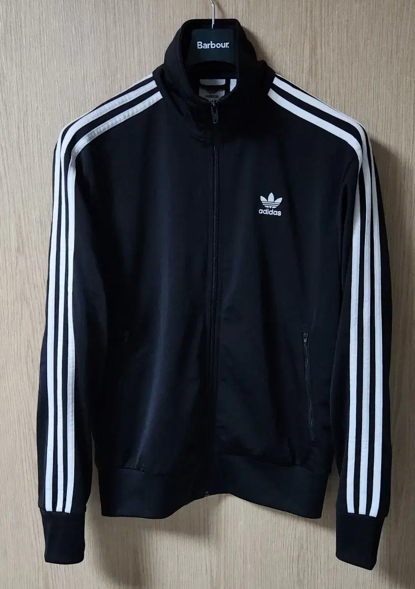 (pictured) Adidas Firebird Jersey Track Top