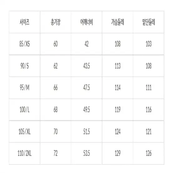 엄브로 덕다운 경량자켓