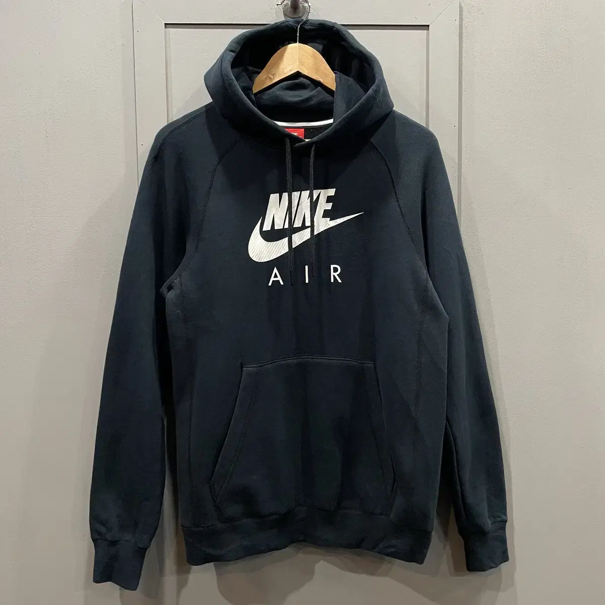 (S) Nike Air Logo Brushed Hoodie