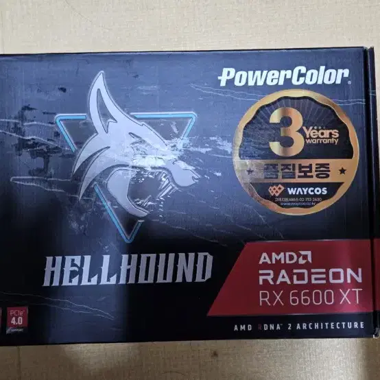 rx 6600xt 8GB 라데온 그래픽카드