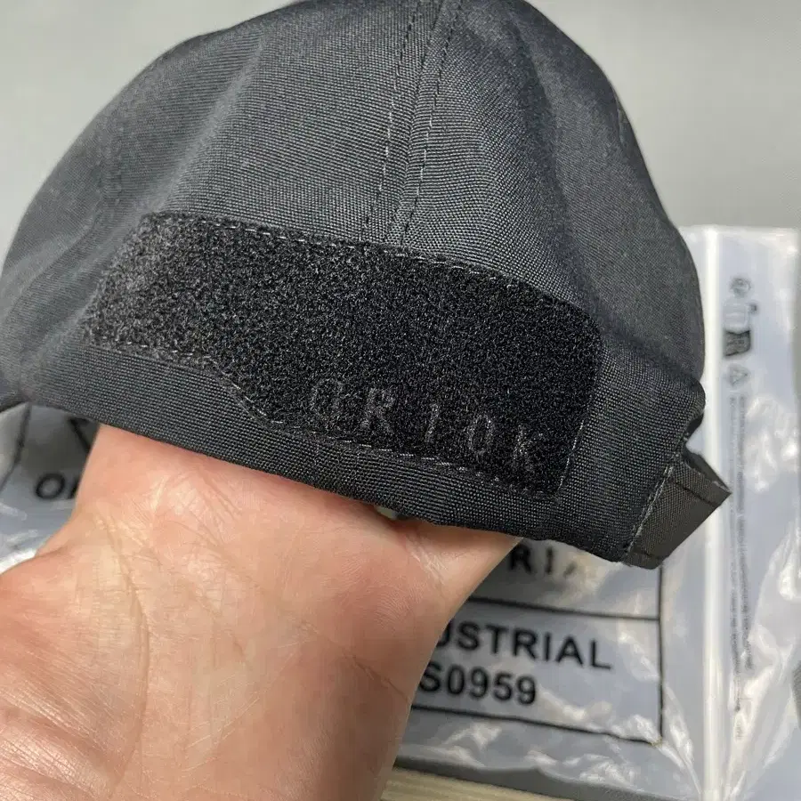 gr10k 24AW stock cap black 새상품