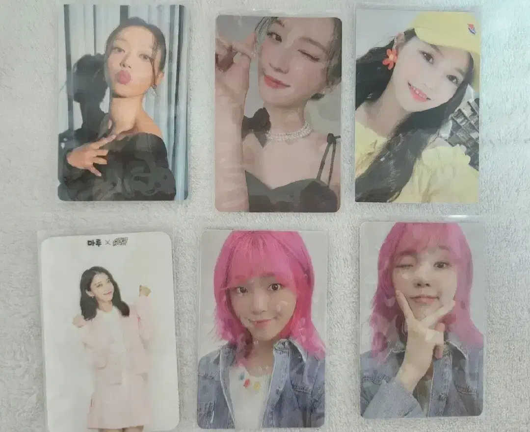 Oh my girl photocard bulk of 6 + 1 album