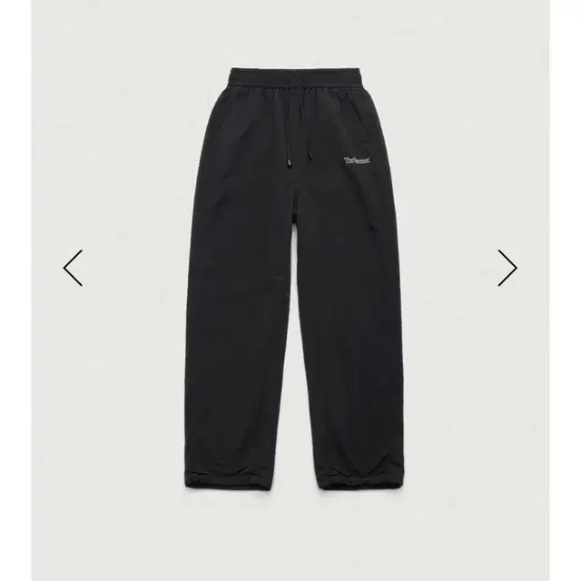 더바넷 Black Snuggle Jogger Pants