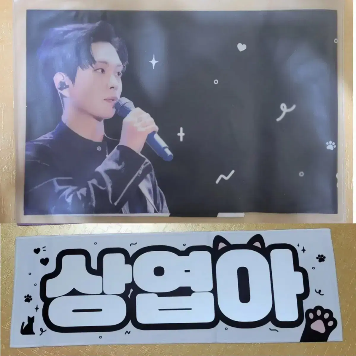 Lucy Shin Yechan, choi sangyeop slogan sells