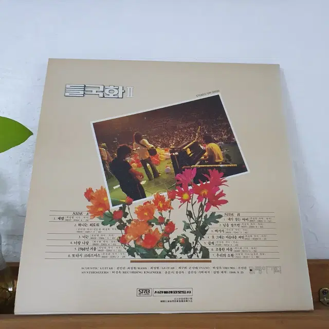 들국화2집 LP  1986  제발  조용한마음