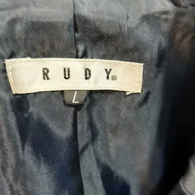 일본제 RUDY 금장단추 곤색 면자켓 짧은자켓 L