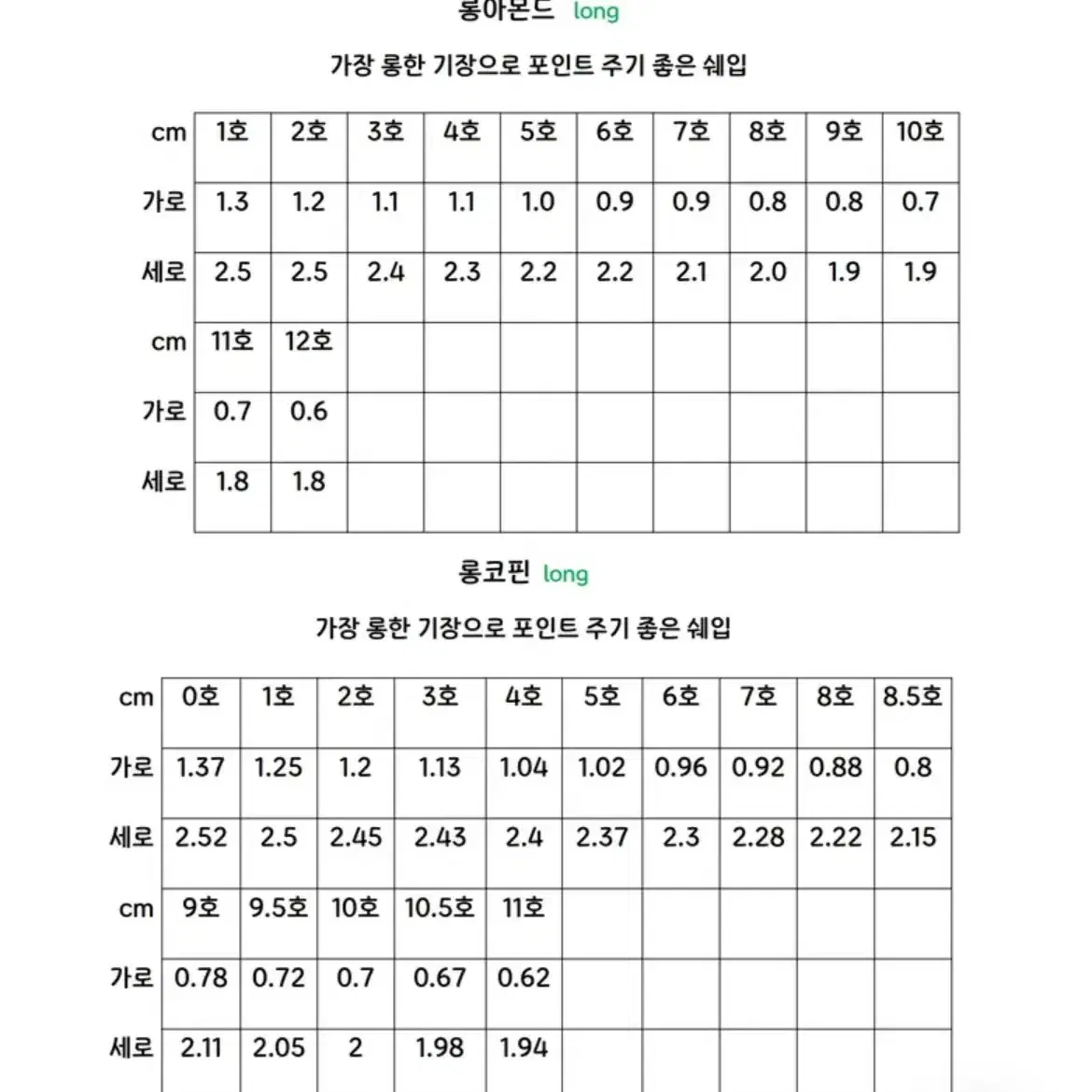 색연필 리본 드로잉 수제네일팁 새상품