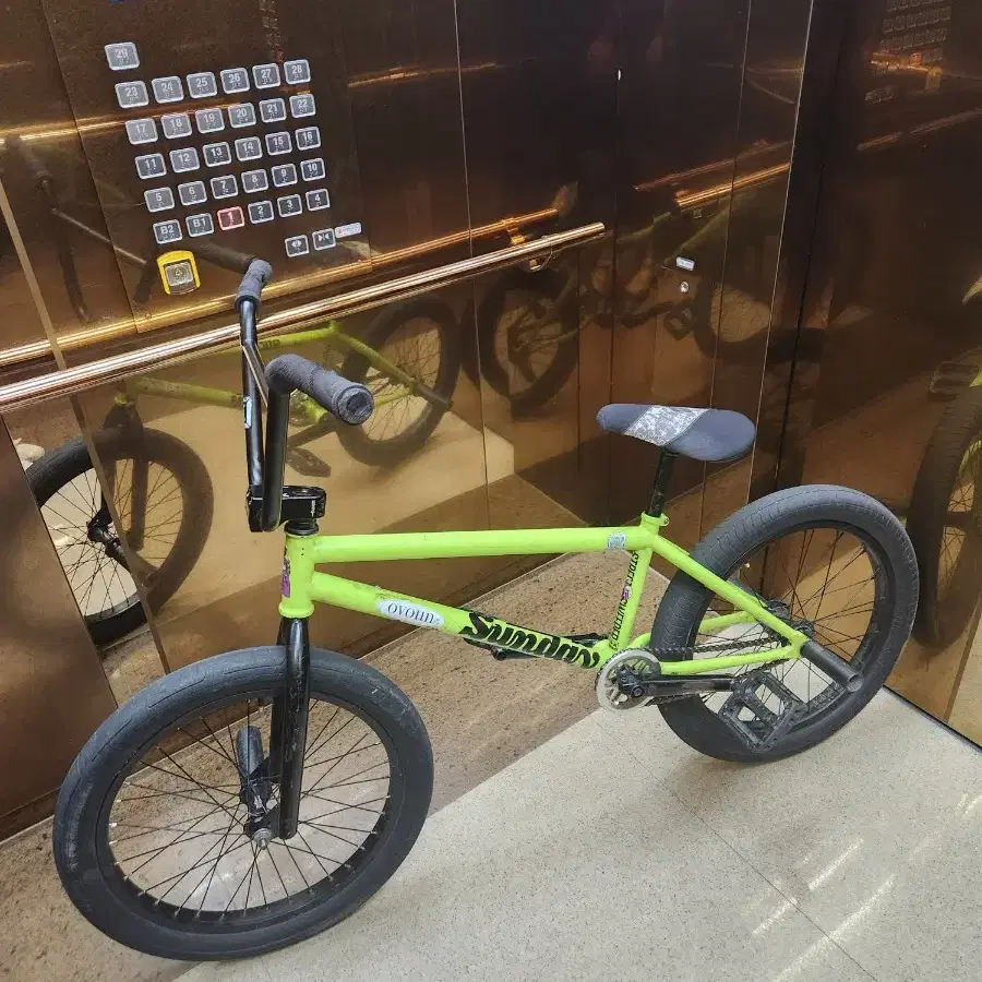 bmx 스위퍼 프레임