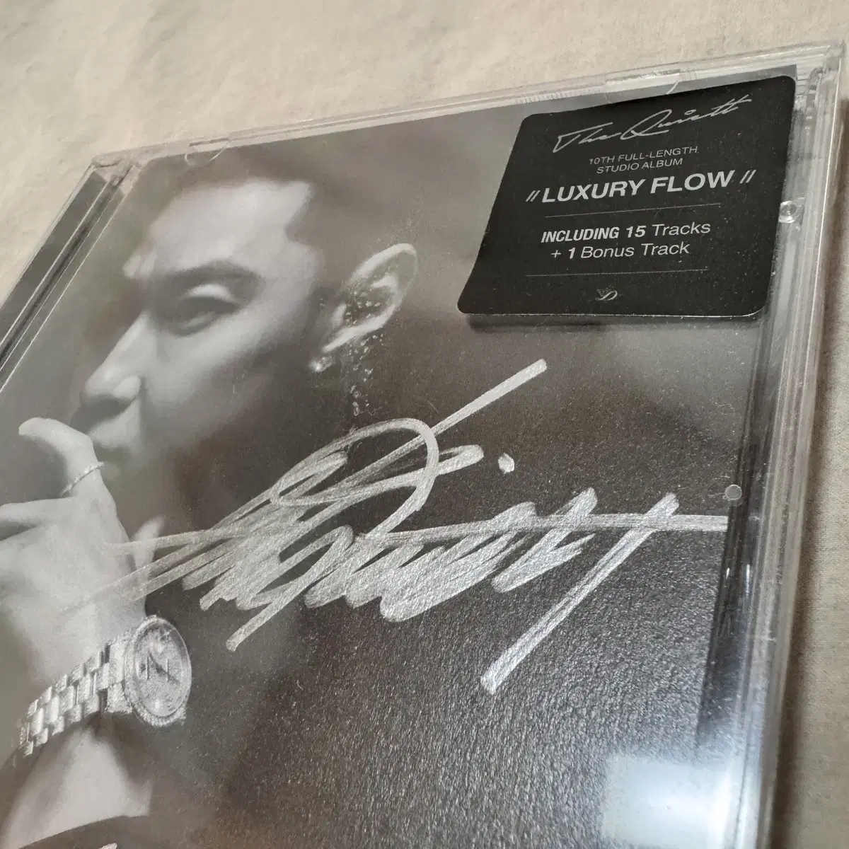 더콰이엇 Luxury Flow CD 친필사인반 The Quiett