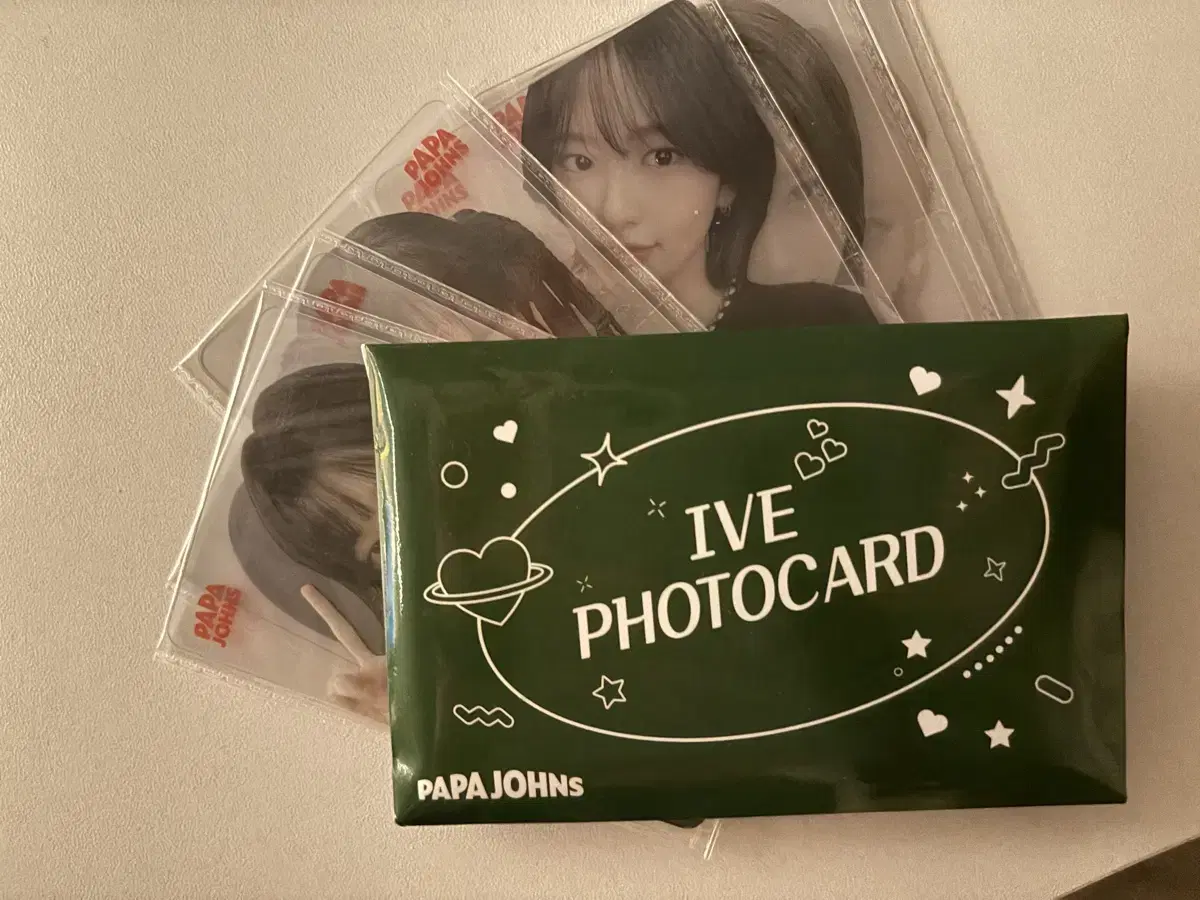 Ive Papa John's Photo Cards 4th Edition.