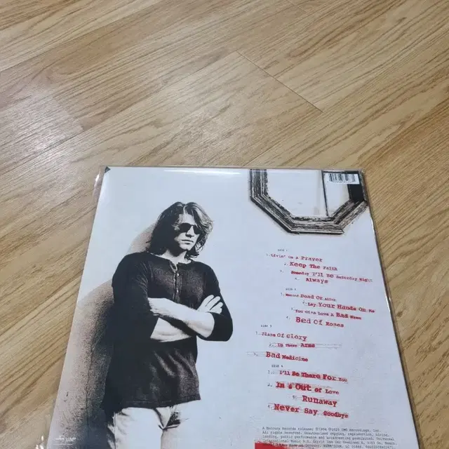 택포)Bon Jovi 본조비 Cross Road LP 개봉반