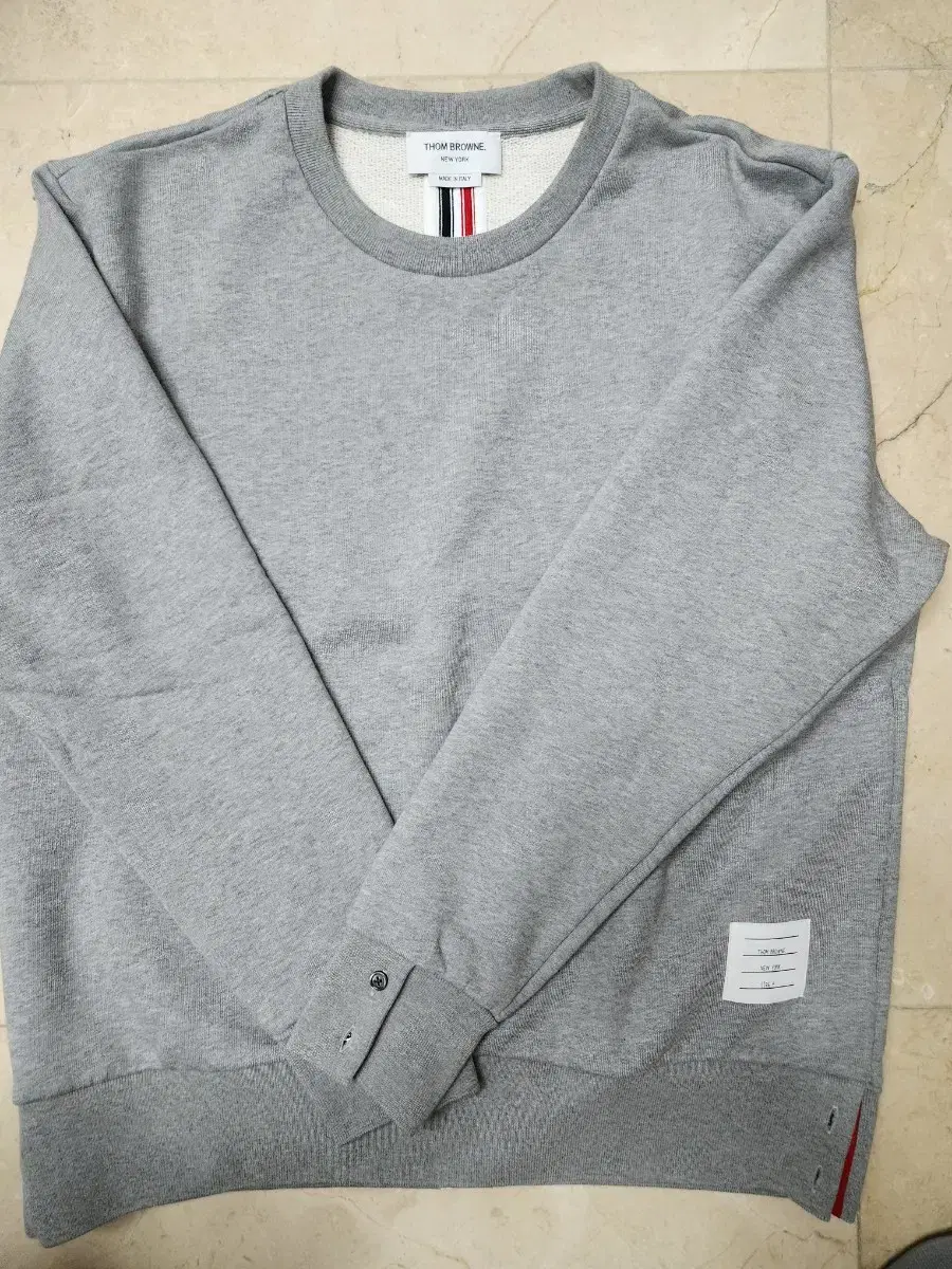 Thom Browne White Three Stripe Sleeveless Knit (Size 4)