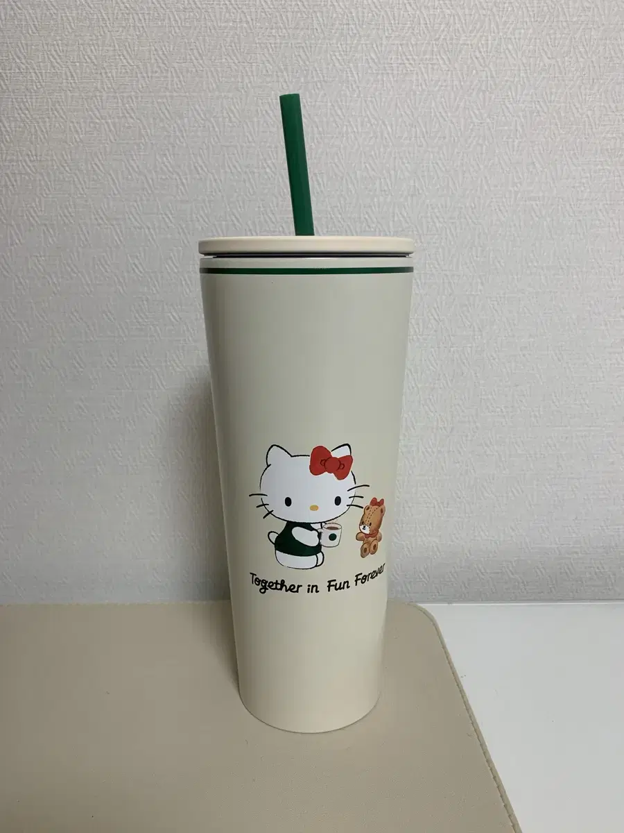 스타벅스 헬로키티 키티 콜드컵 텀블러 kitty starbucks