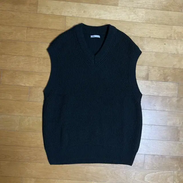 자라 니트 베스트 다크 그린 (M) ZARA KNIT VEST