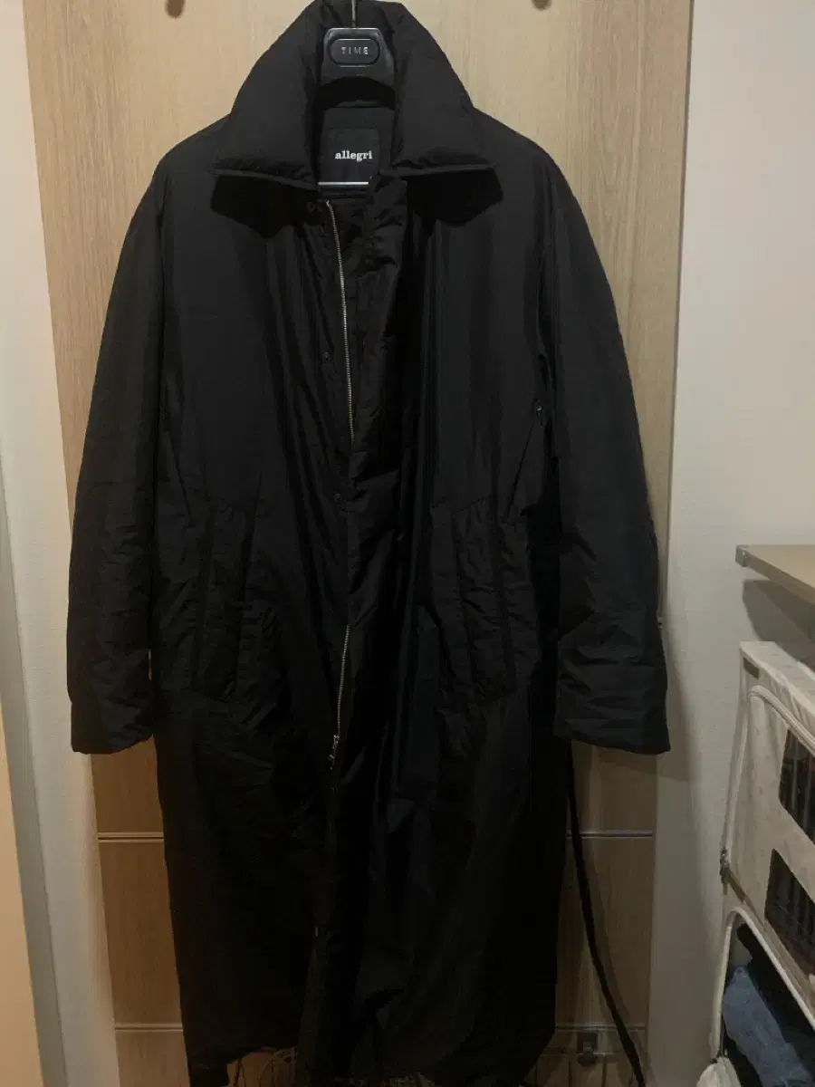 22FW Allegri Padded Robe Coat in Goose Down 52