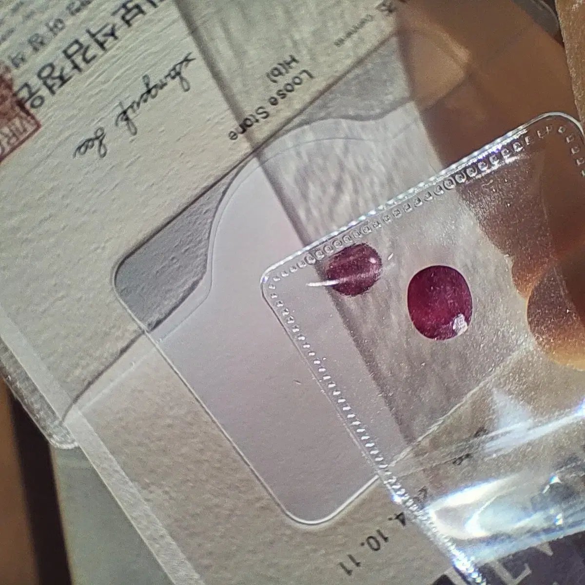 1.6 ct natural ruby