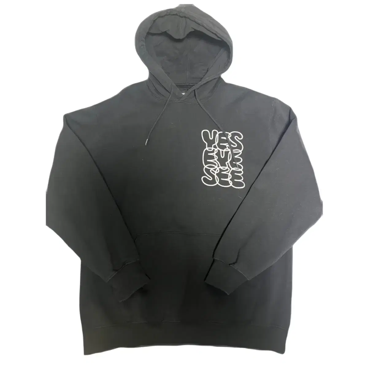 YESEYESEE C-Logo Hoodie Black (XL)