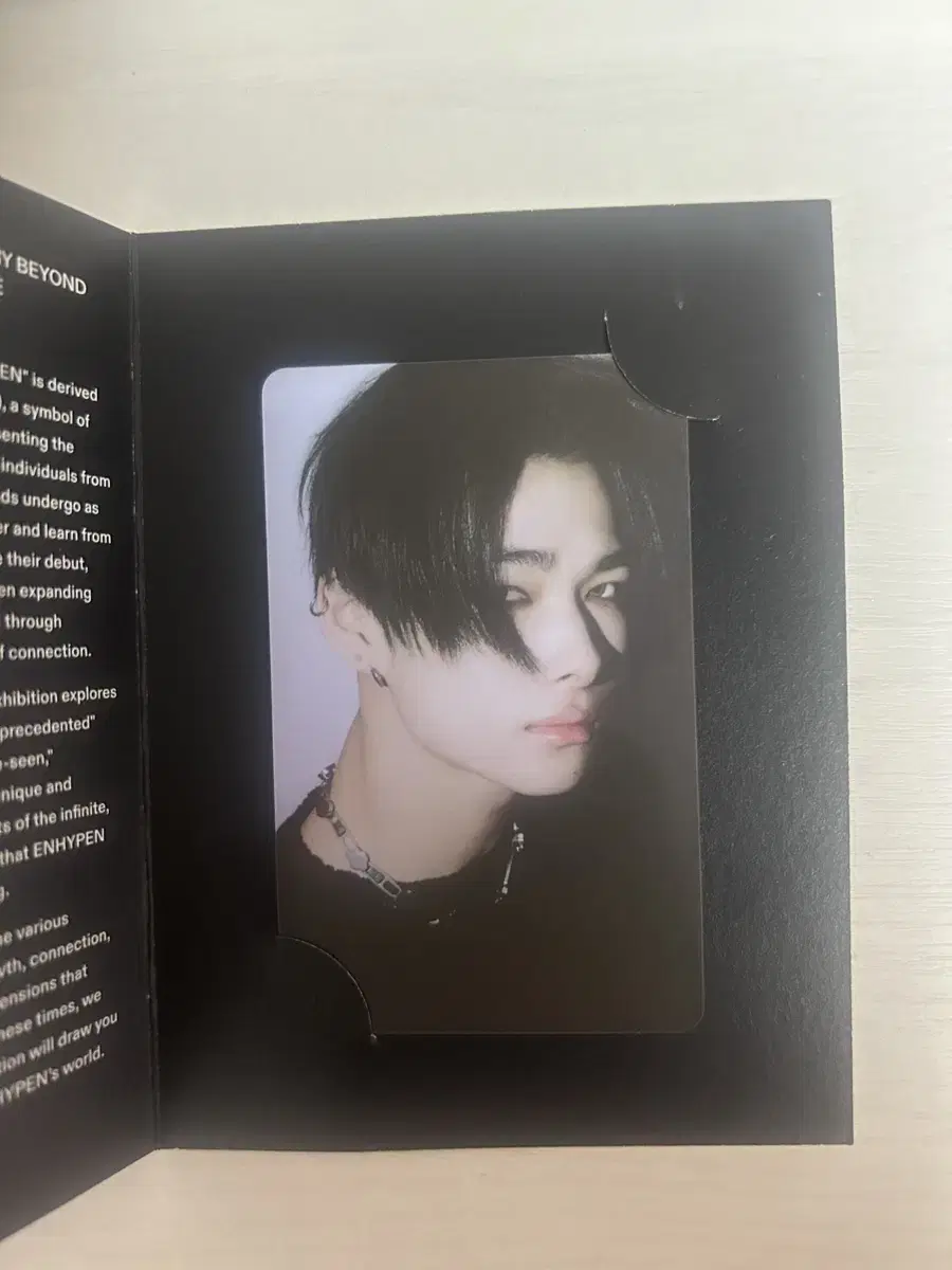 Enhypen ni-ki Unscene Exhibition Admission Photocard WTS