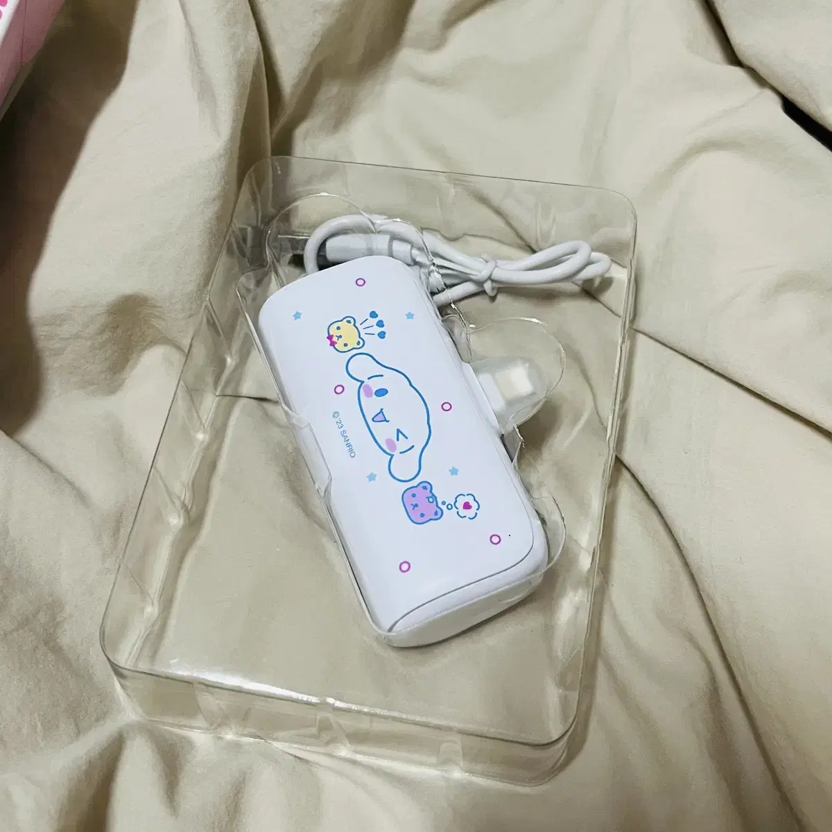 시나모롤 도킹형 보조배터리(5000mAh)