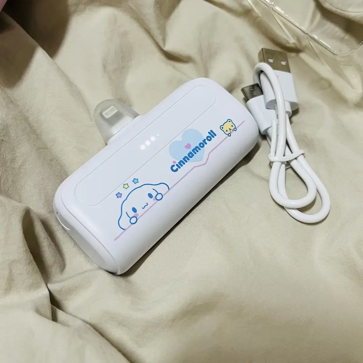 시나모롤 도킹형 보조배터리(5000mAh)